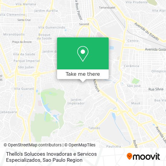 Thello's Solucoes Inovadoras e Servicos Especializados map