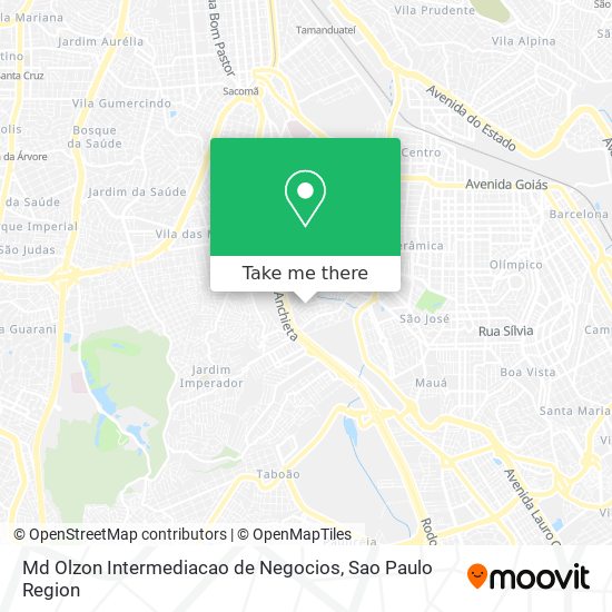 Md Olzon Intermediacao de Negocios map