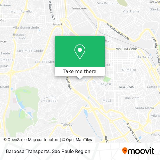 Mapa Barbosa Transports