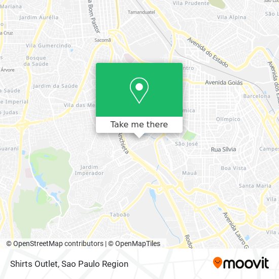 Shirts Outlet map