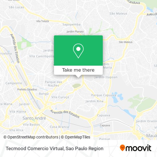 Tecmood Comercio Virtual map