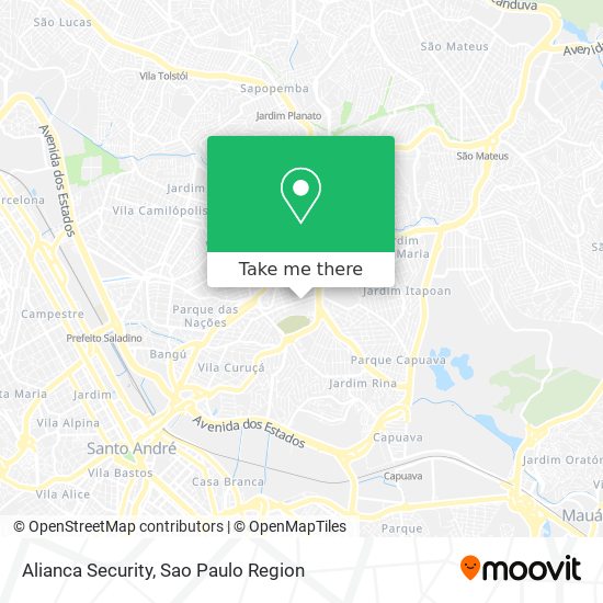 Alianca Security map