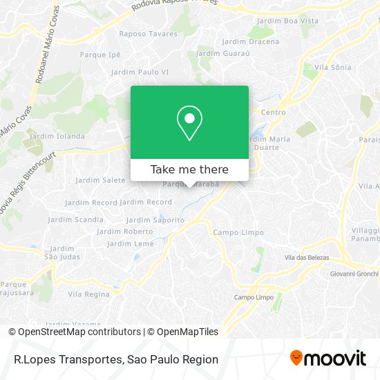 Mapa R.Lopes Transportes