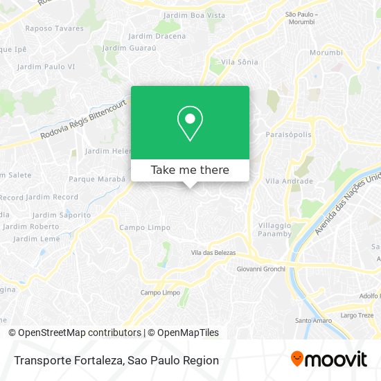 Mapa Transporte Fortaleza