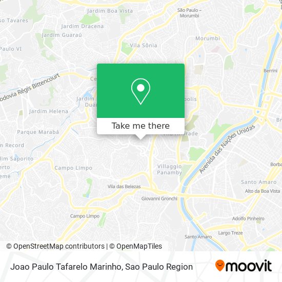 Joao Paulo Tafarelo Marinho map