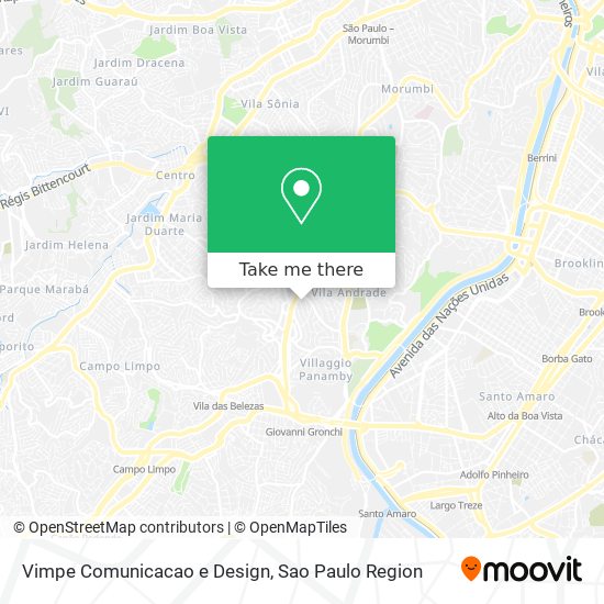 Vimpe Comunicacao e Design map