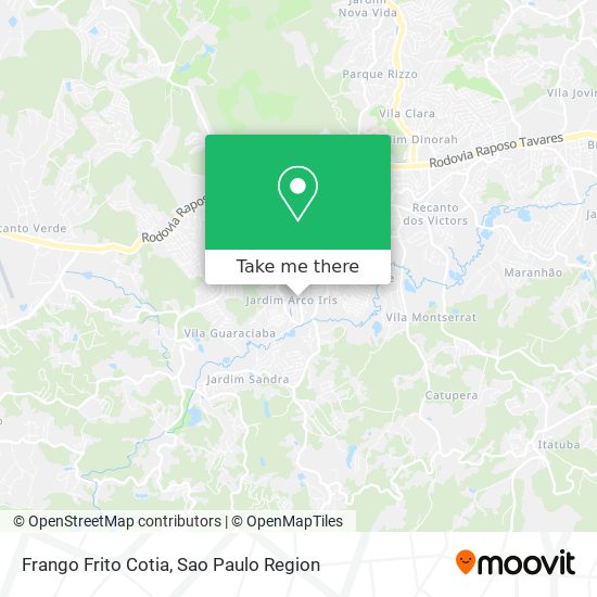 Frango Frito Cotia map