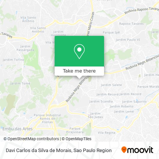 Davi Carlos da Silva de Morais map