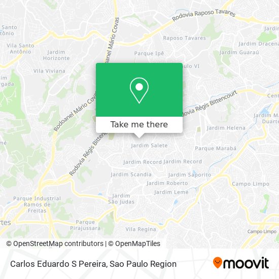 Carlos Eduardo S Pereira map