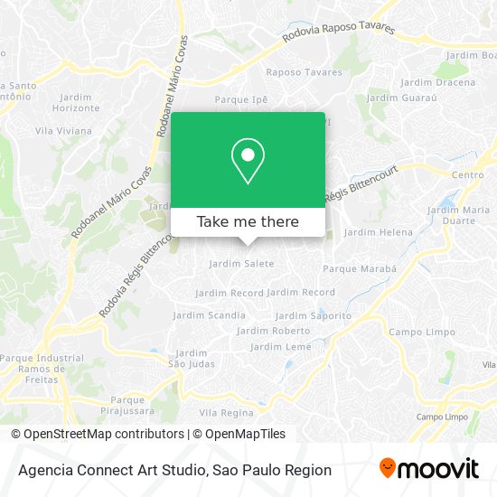 Mapa Agencia Connect Art Studio