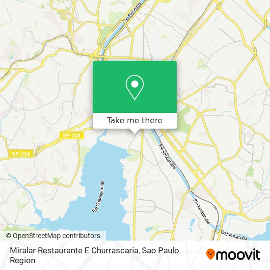 Miralar Restaurante E Churrascaria map