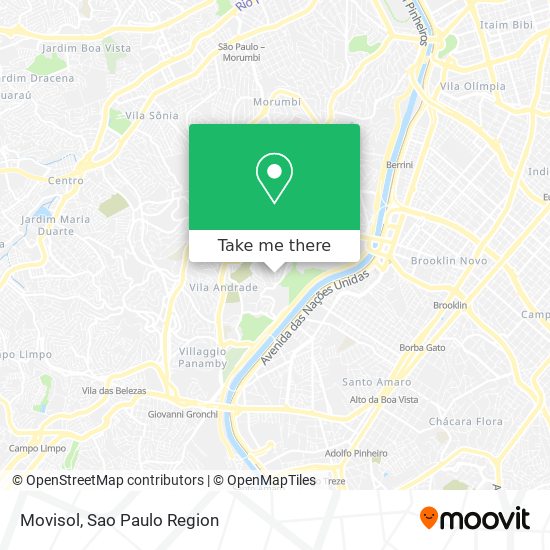 Movisol map