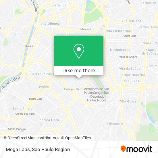 Mapa Mega Labs