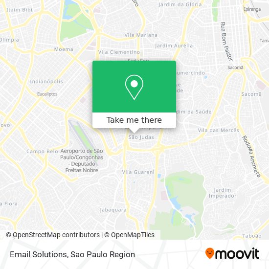 Email Solutions map