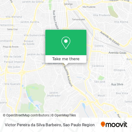 Victor Pereira da Silva Barbeiro map