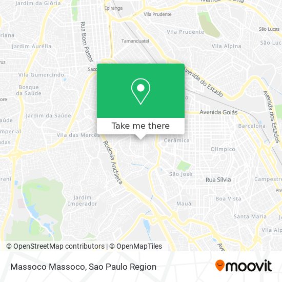 Mapa Massoco Massoco