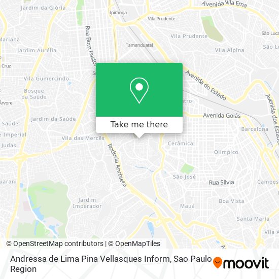 Andressa de Lima Pina Vellasques Inform map