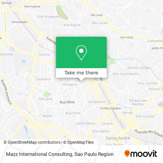 Mazz International Consulting map