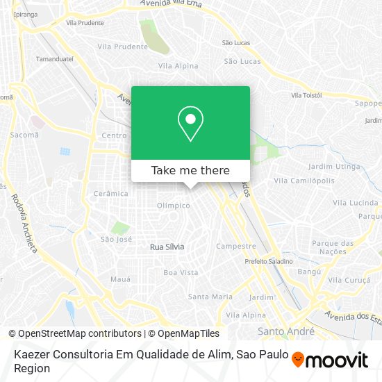 Kaezer Consultoria Em Qualidade de Alim map