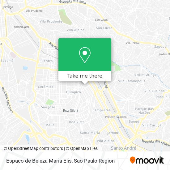 Espaco de Beleza Maria Elis map