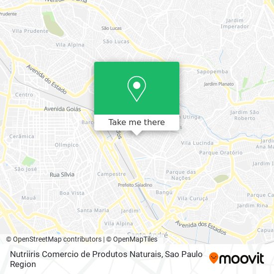 Nutriiris Comercio de Produtos Naturais map