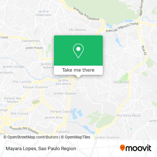 Mapa Mayara Lopes