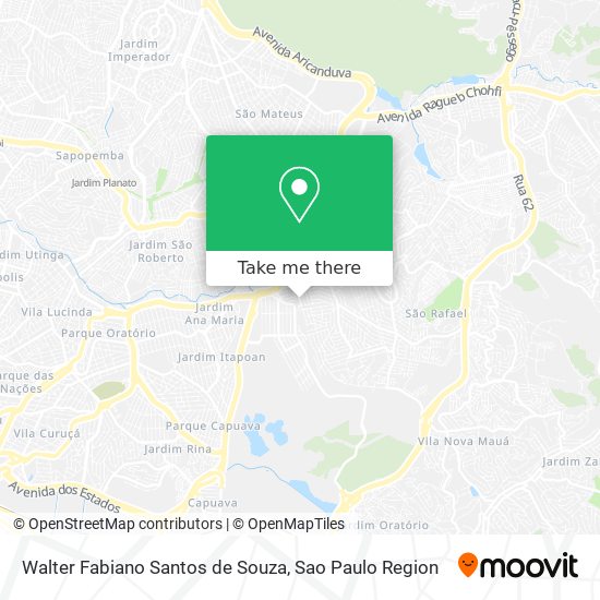 Walter Fabiano Santos de Souza map