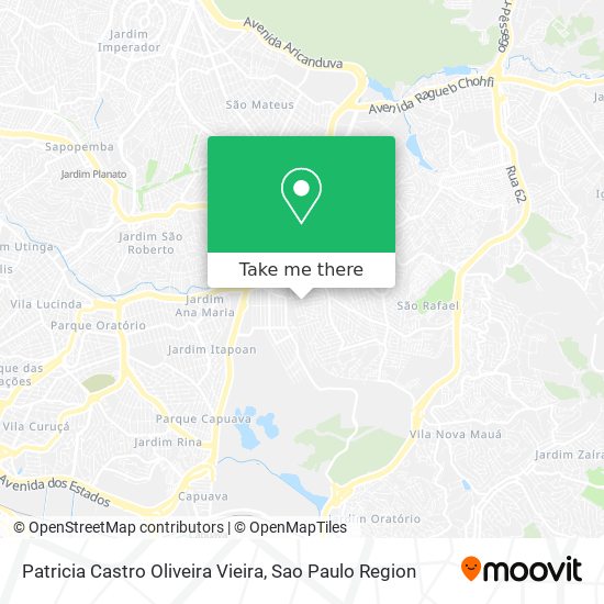 Patricia Castro Oliveira Vieira map