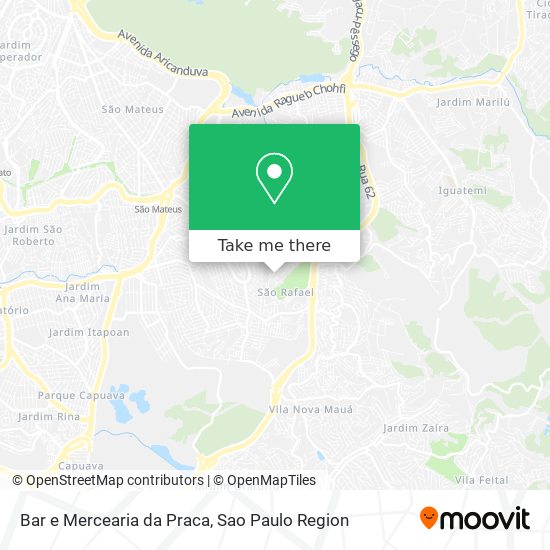 Bar e Mercearia da Praca map