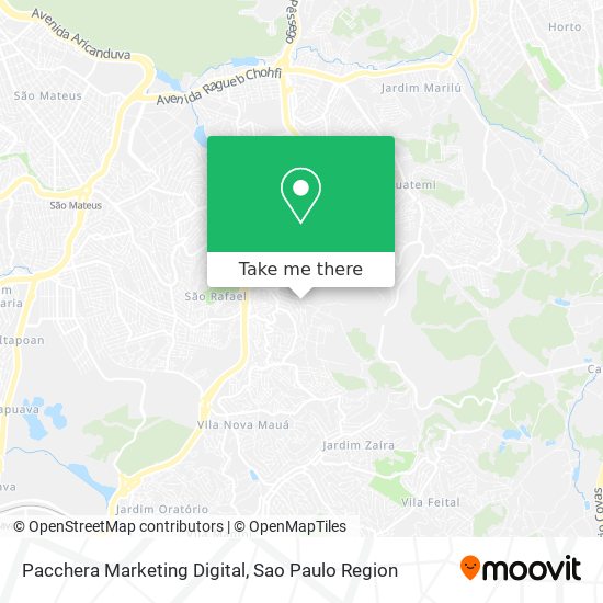 Pacchera Marketing Digital map