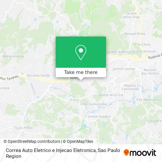 Mapa Correa Auto Eletrico e Injecao Eletronica