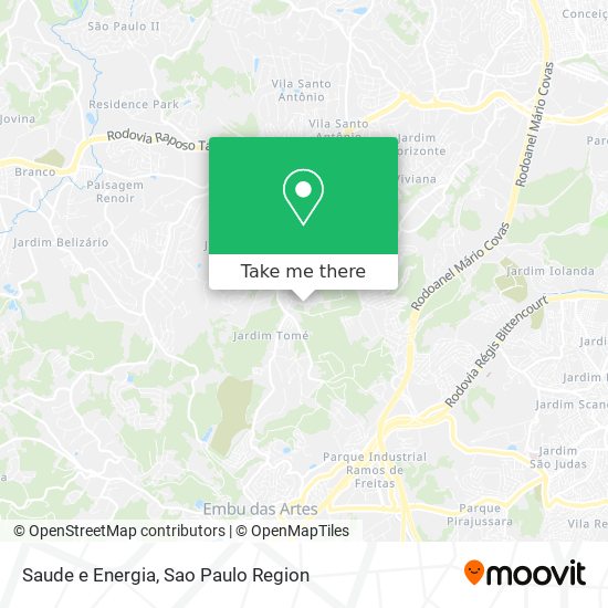 Saude e Energia map