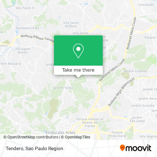 Mapa Tendero