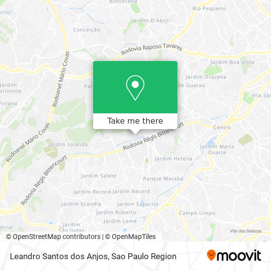 Leandro Santos dos Anjos map