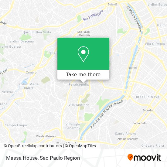 Massa House map