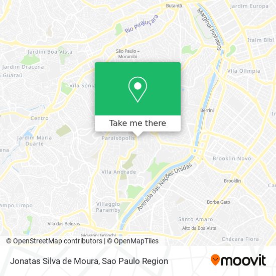 Jonatas Silva de Moura map