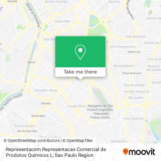 Representacom Representacao Comercial de Produtos Quimicos L map