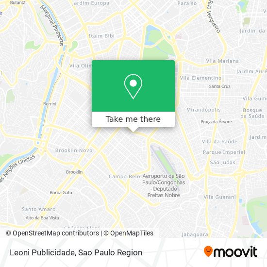 Leoni Publicidade map