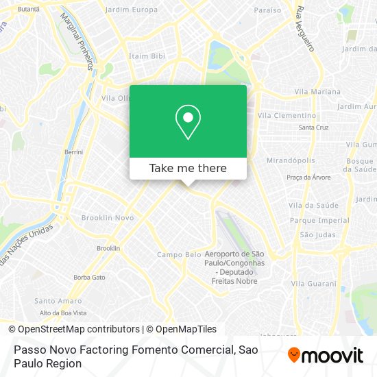 Passo Novo Factoring Fomento Comercial map