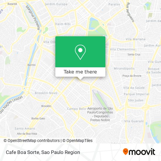 Cafe Boa Sorte map