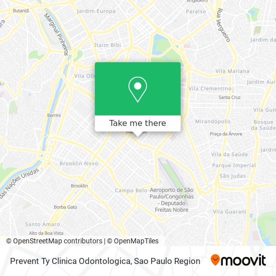 Prevent Ty Clinica Odontologica map