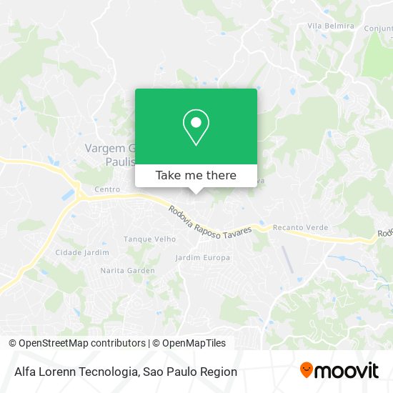 Alfa Lorenn Tecnologia map
