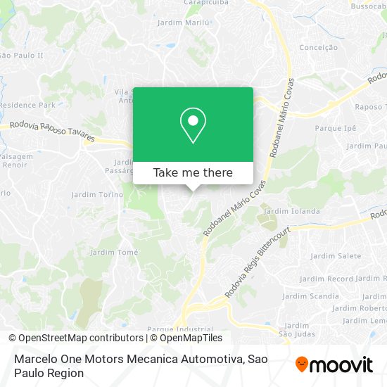 Marcelo One Motors Mecanica Automotiva map