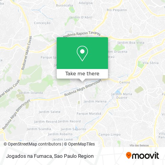 Jogados na Fumaca map