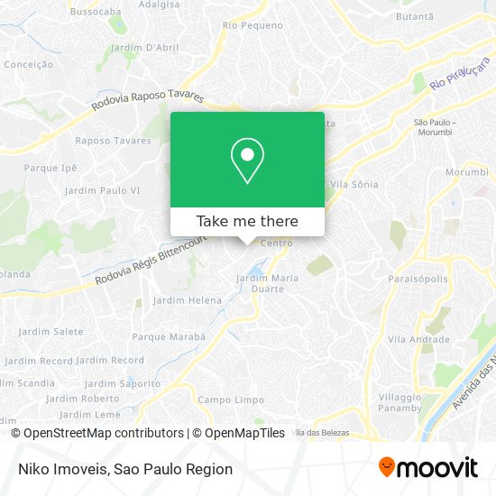 Mapa Niko Imoveis