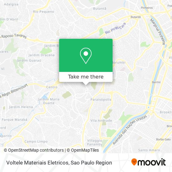 Voltele Materiais Eletricos map