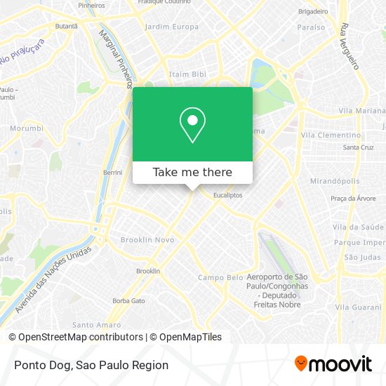 Ponto Dog map