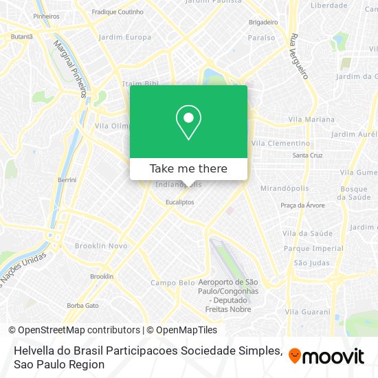 Mapa Helvella do Brasil Participacoes Sociedade Simples