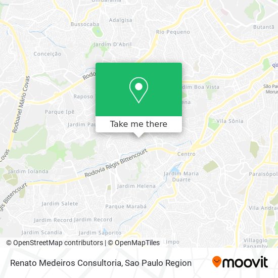 Renato Medeiros Consultoria map