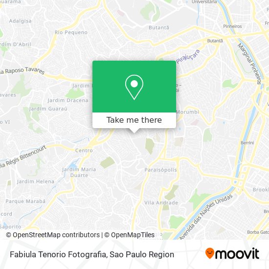 Fabiula Tenorio Fotografia map